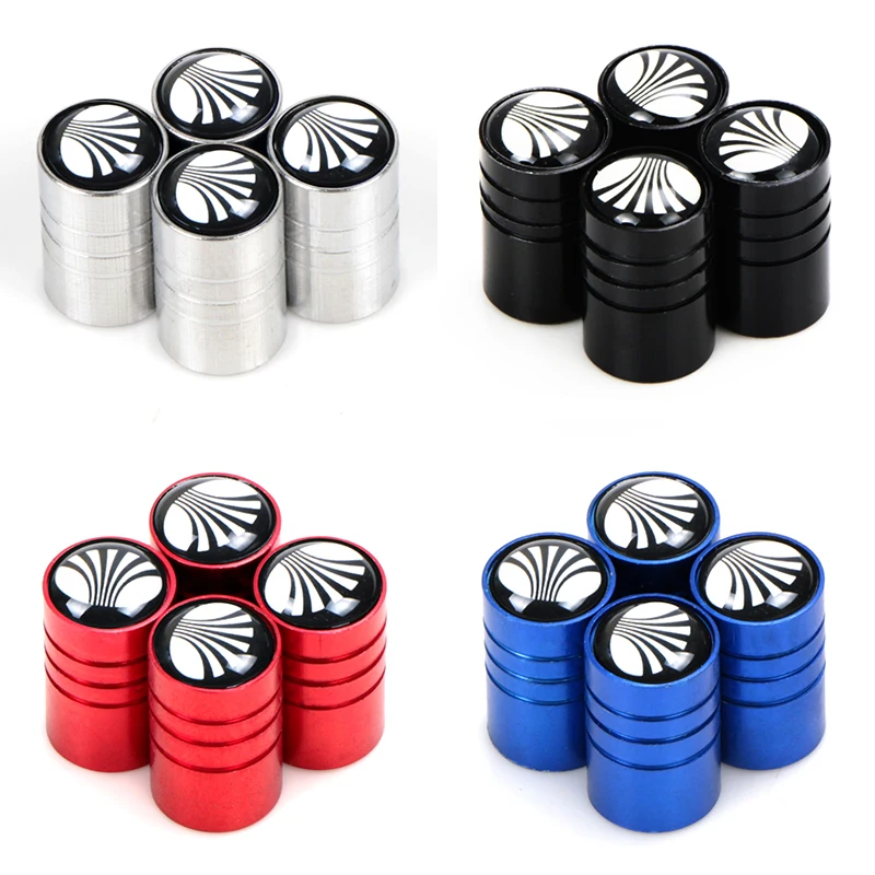 4 шт. автомобильный Стайлинг Новая алюминиевая эмблема шток клапана колеса