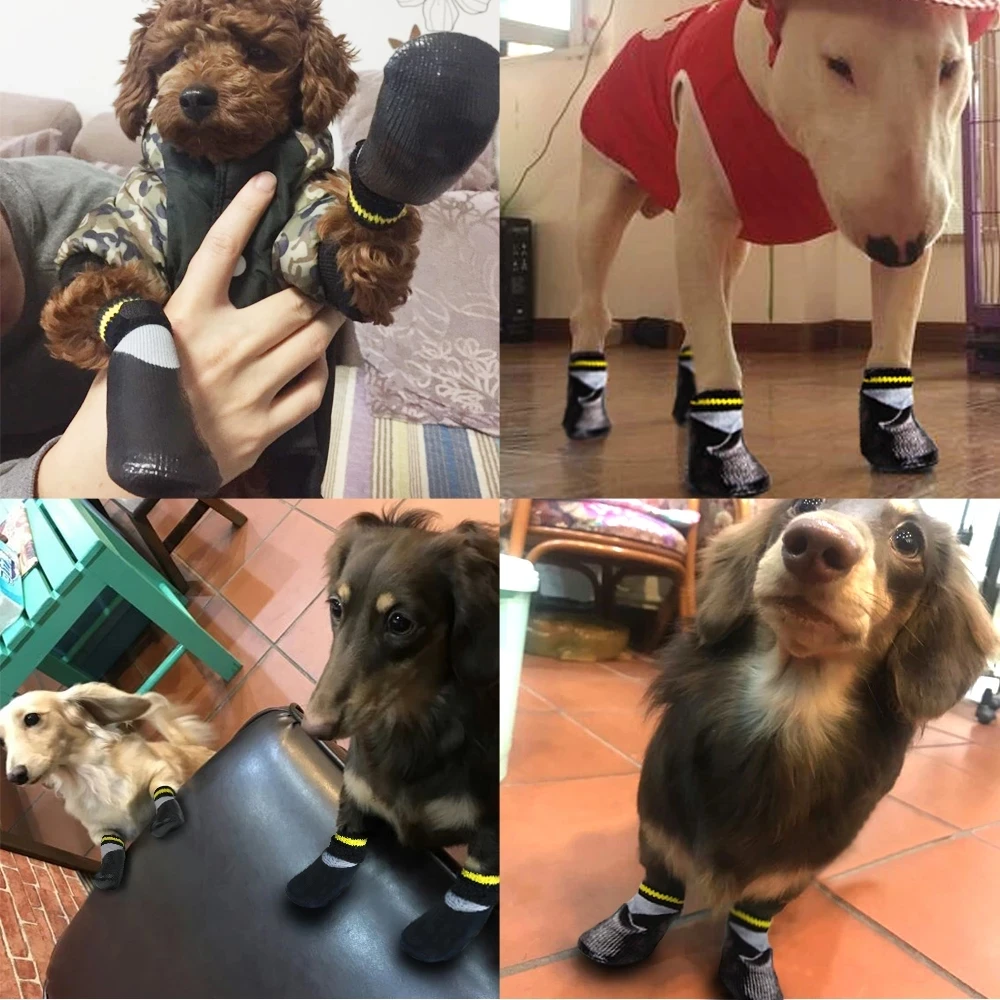 

Pet Socks Anti Slip Waterproof Dog Shoes And Socks Waterproof Golden Dog Shoes And Socks