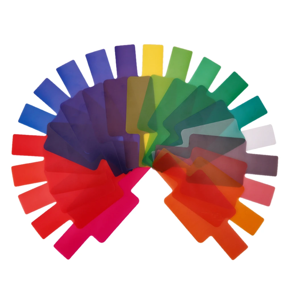 20 шт./компл. Вспышка Speedlite цвет фотовспышка цветовая температура пленка для Canon