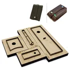 Кожаный штамповочный станок для резки японских стальных лезвий, стальной чехол для ключей, сумка для карт, форма для высечки кожаных изделий 120x70мм
