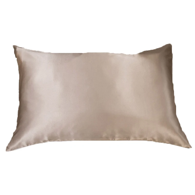 

Mulberry Silk Pillowcase Cover 51X76cm Solid Color Natural Silk Pillow Case Bed Pillow Cover Standard Queen Provide Wholesale