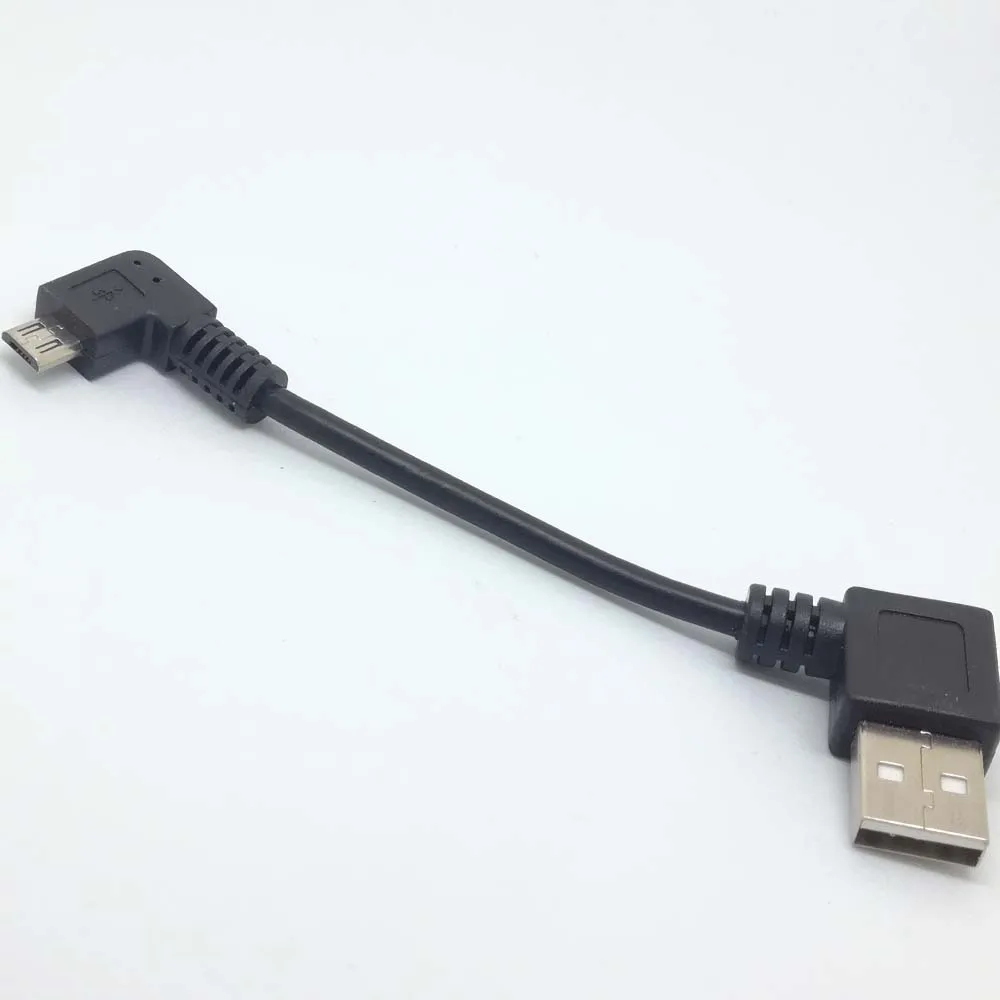 Новый короткий прямоугольный кабель Micro USB для быстрой зарядки и синхронизации