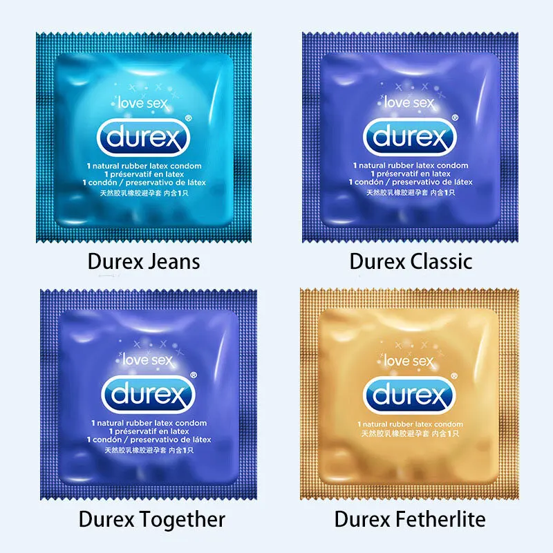 Презервативы Durex 4 типов Sensation значение Ультратонкие смазкой Пенис рукава