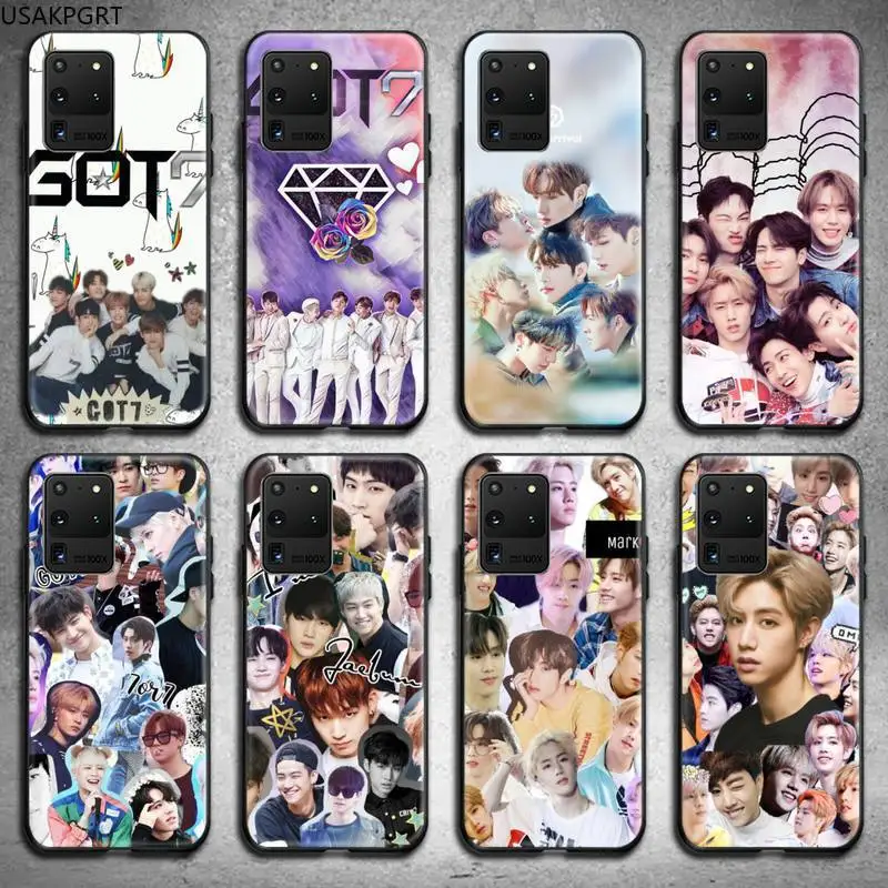 

Boy Group Kpop GOT7 Phone Case for Samsung S20 plus Ultra S6 S7 edge S8 S9 plus S10 5G lite 2020