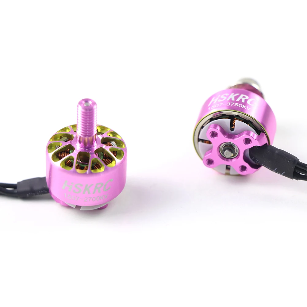 

HSKRC 1507 3750KV 4S 2700KV 6S бесщеточный двигатель для RC FPV Racing Фристайл 3 дюймов Cinewhoop Канальные дроны Комплектующие для самостоятельной сборки
