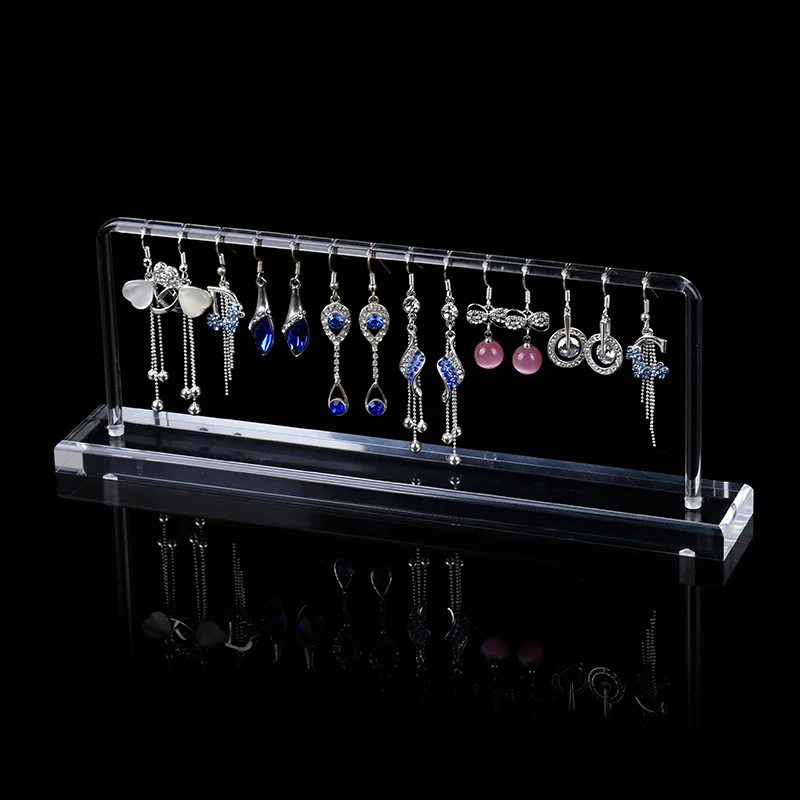 Новые Высокие акриловые серьги n образной формы демонстрационная стойка для