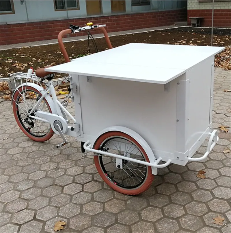 350 Вт Электрический складной велосипед для взрослых педальный пищевой киоск