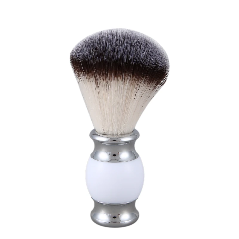 

Men Shaving Set with Brush Vintage Shaver Set Beard Brush Metal Alloy Bristles Household Beard Brush