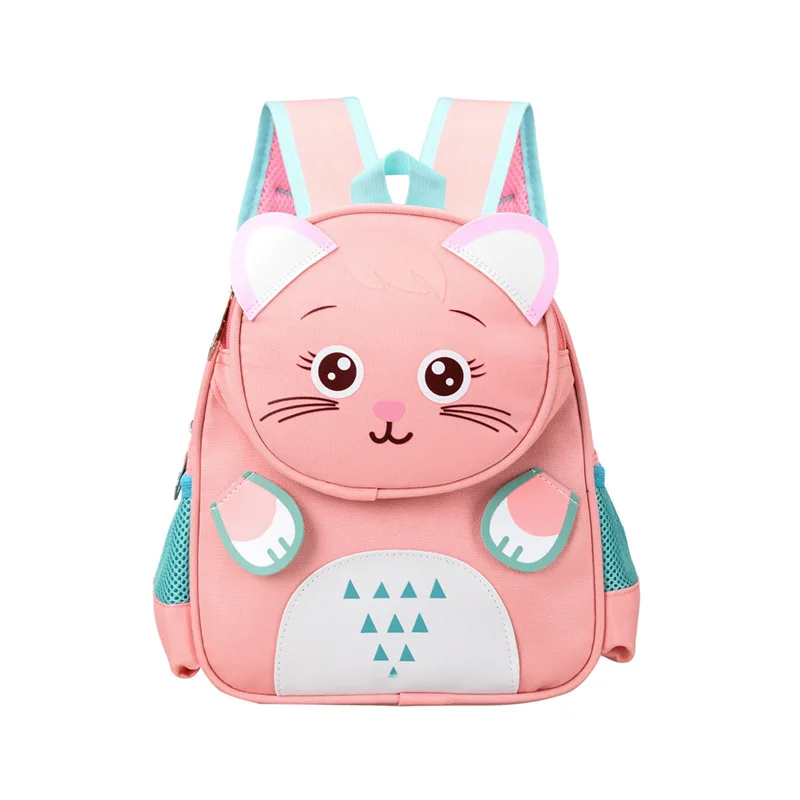 Children's Kindergarten 3D Animal Prints Backpack 1-3-5 Years Old Girl Backpack Boys and Girls Baby Cute Cartoon kids backpack