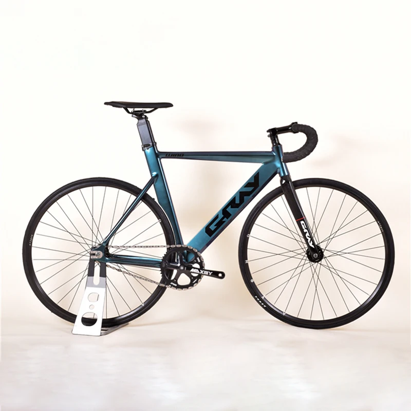 PSB001 Fixie велосипед 52 см рама односкоростная велосипедная сварочная рама белого цвета алюминиевый сплав настраиваемый трек велосипед 700C колесо - Цвет: PSB001