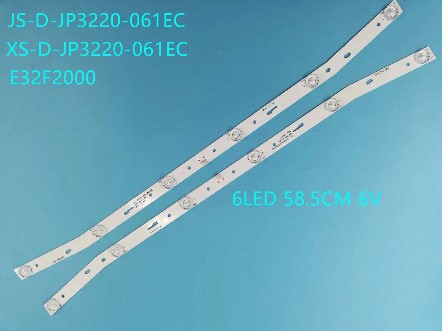 1Set=2pcs New For NUOVA LED Backlight Strip JS-D-JP3220-061EC XS-D-JP3220-061EC E32F2000 MCPCB | Лампы и освещение