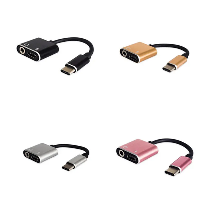 Тип usb C штекерным разъемом 3,5 мм Jack кабель переходника для наушников AUX аудио для Xiaomi Mi 6 huawei P20 mate 20 Pro type-C адаптер быстрой зарядки