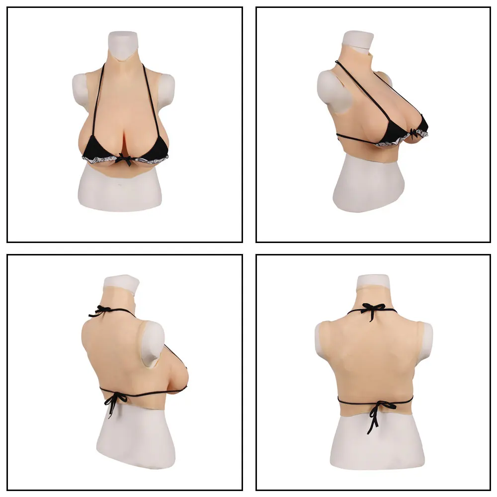 Супер огромные поддельные груди Искусственные Силиконовые формы для