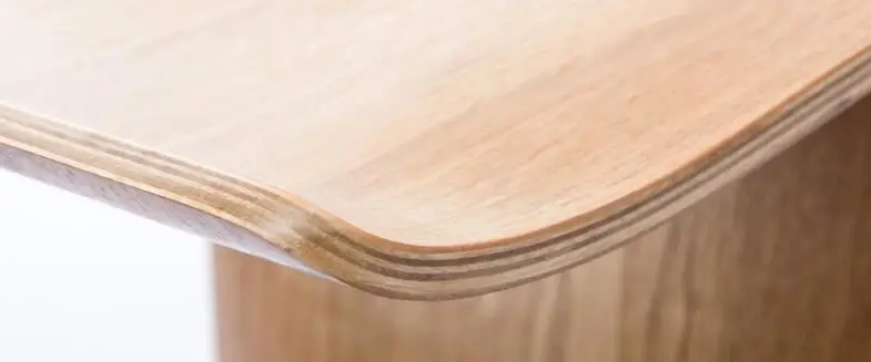 Стул из ясеневой фанеры 4 цвета натуральный/черный/грецкий орех стул для гостиной