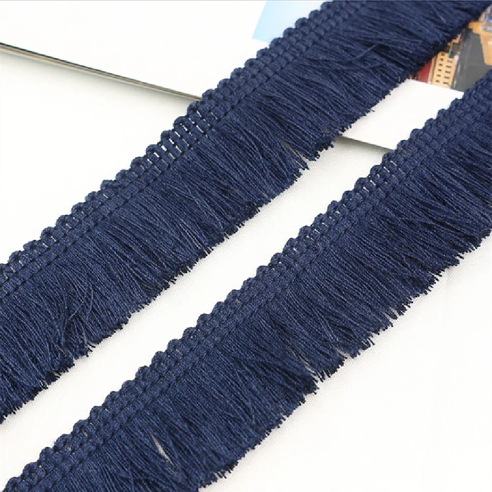 Короткая бахрома с кисточками из полиэстера 25 ярдов/партия подвесная для