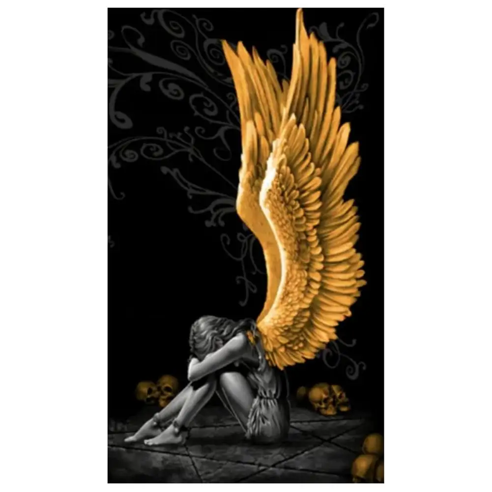 

Pensive Angle Wall Art Poster Home Canvas Wall Decor Abstract