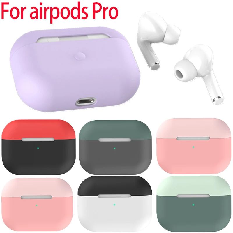 Dropship ТПУ мягкий силиконовый для Apple Airpods Pro беспроводной Bluetooth защитный чехол