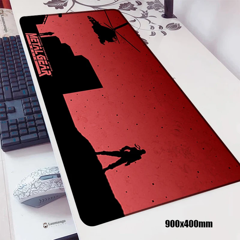 

Large Gaming Keyboard Pad Metal Gear Solid Computer Mousepad Gamer Carpet Cute Mouse Pad Xl Desk Mat Keyboards Accessories Pc