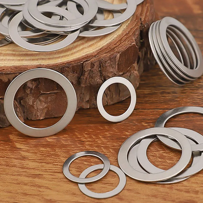 M3-M35 THK 0.1 0.2 0.3 0.5 Flat Washer Ultrathin Gasket Ultra-Thin Shim Thickness 304 Stainless Steel O-ring | Обустройство дома