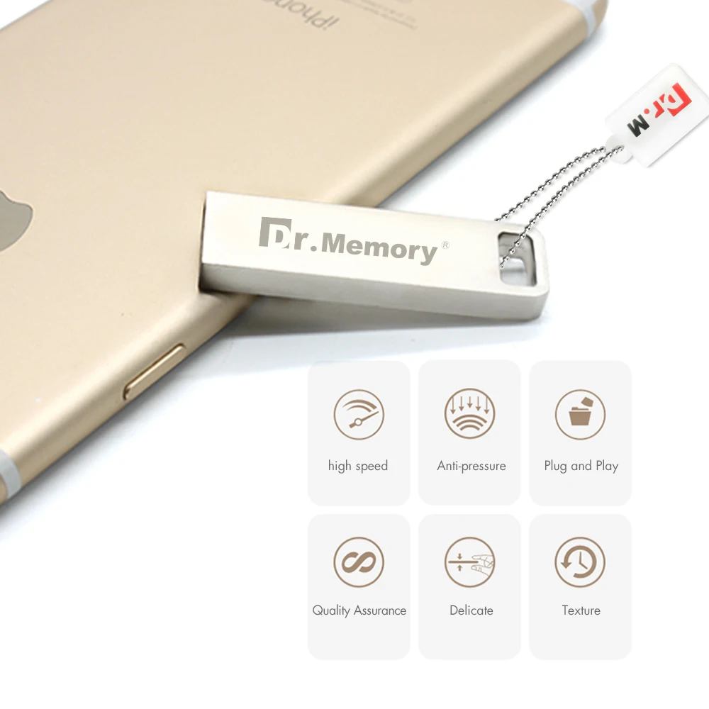 USB флеш накопитель в металлической цепи 1 ГБ 2 4 8 16 32 64 128 50 Гб|USB флэш-накопители| |