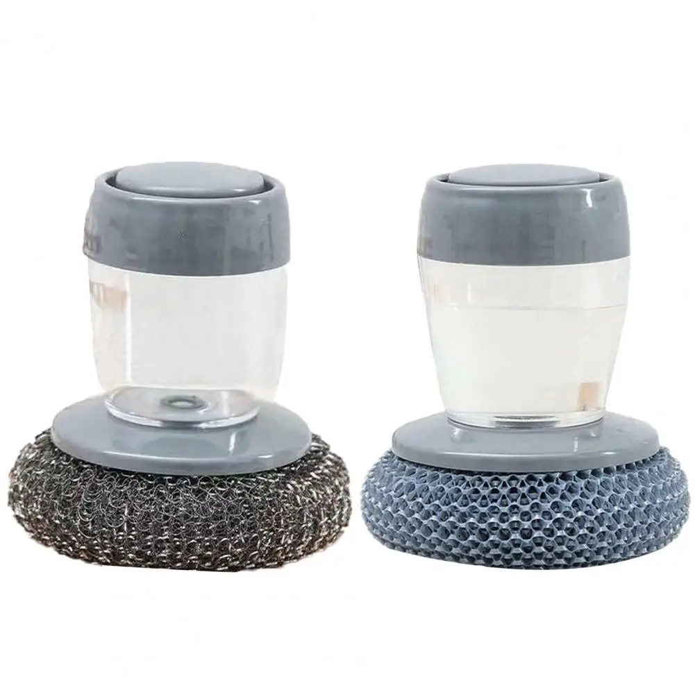 

Cleaning Brush Rust-resistant with Storage Tank Plastic Practical Dish Washing Brush for Pots Household Cleaning Tools