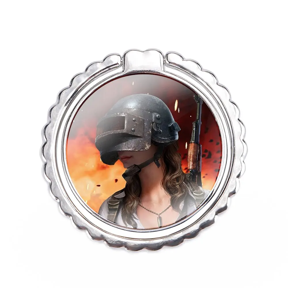 Fashion Creative Cartoon Design Mobile Phone Finger Ring Holder 360 Degree Metal Stand Counter Strike | Мобильные телефоны и