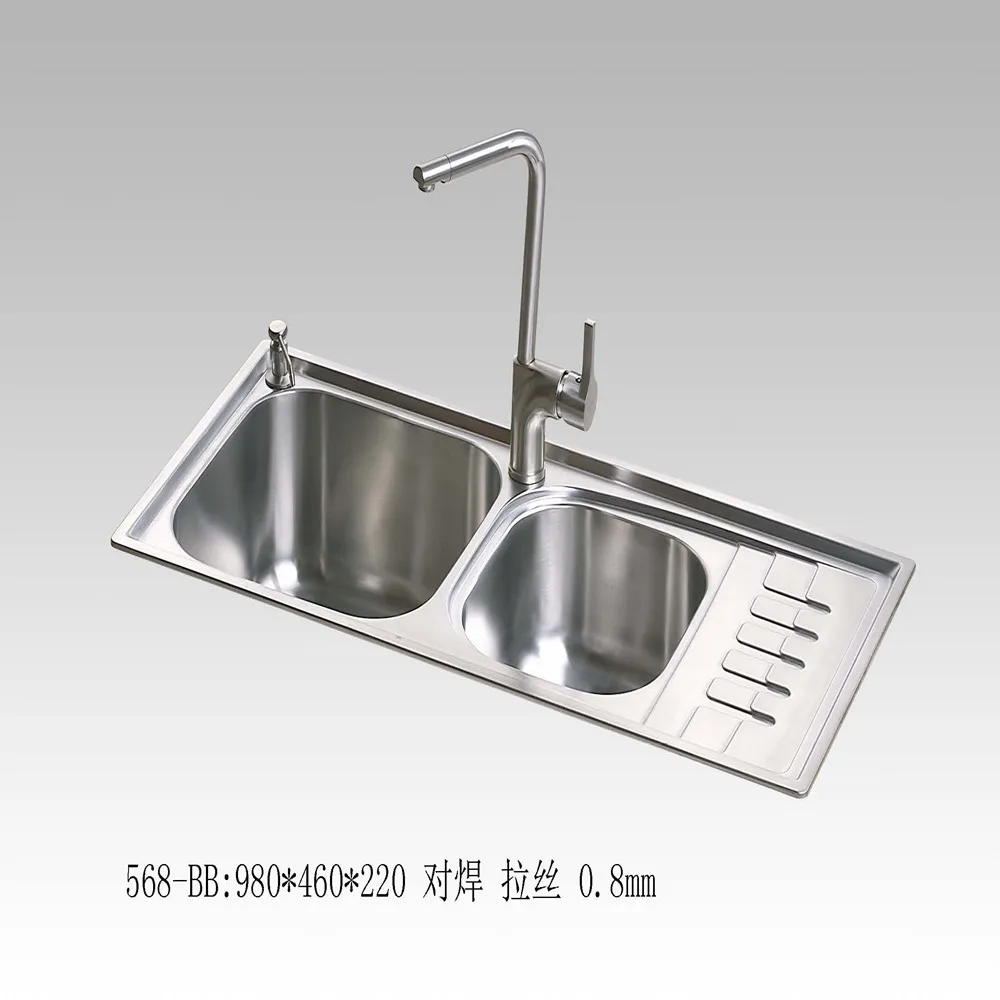 Раковина из нержавеющей стали водопровод корыто мантия домашний семейный| |