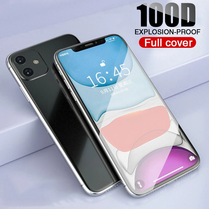 Защитное стекло для iPhone 11 pro max экрана X XR XS Max 7 Plus aphone aiphone закаленное
