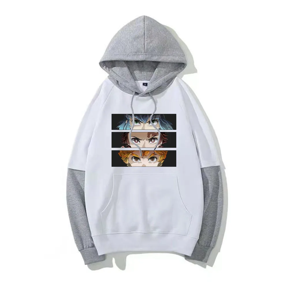 

Demon Slayer Hoodies Loose Popular Unisex Hoodies Anime Print Top
