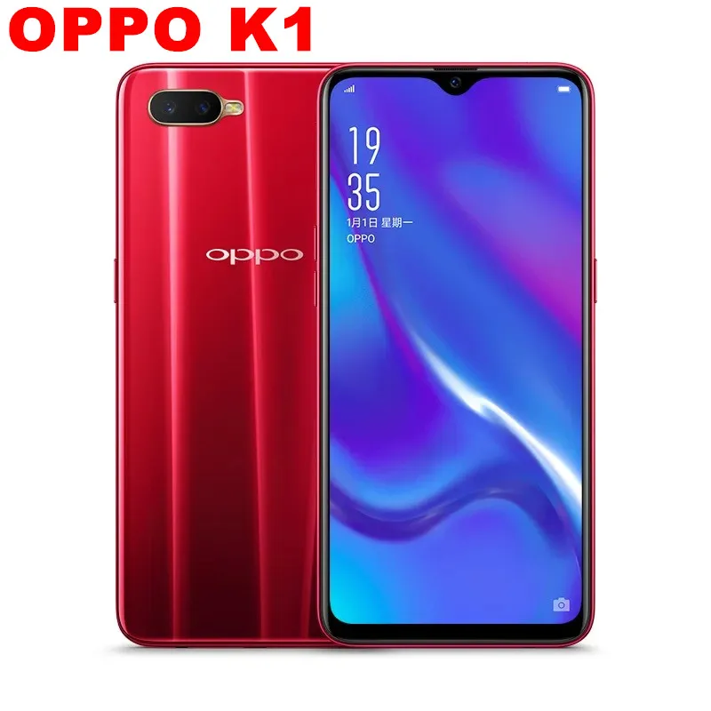 Смартфон Oppo K1 Android 8 1 660 дюйма 6 + 64 ГБ 4 МП | Мобильные телефоны и аксессуары