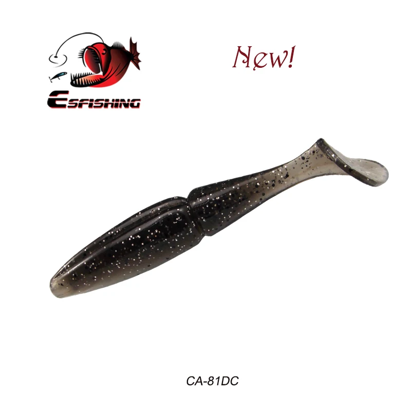 ESFISHING качество приманки Easy Shiner от Шад 100 мм 125 мм 155 мм 200 мм Pesca рыбалка мягкие воблеры, силиконовые приманки воблеры Leurre Souple - Цвет: CA81DC