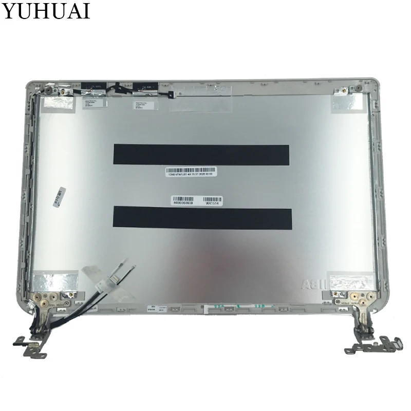 Новая задняя крышка для Toshiba Satellite E45T B LCD H000068600 13N0 VPA1U01 серебристая|Сумки и чехлы