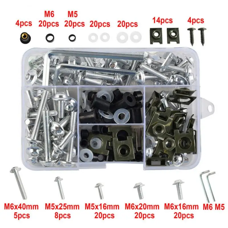 177 шт. универсальные болты для мотоцикла | Автомобили и мотоциклы