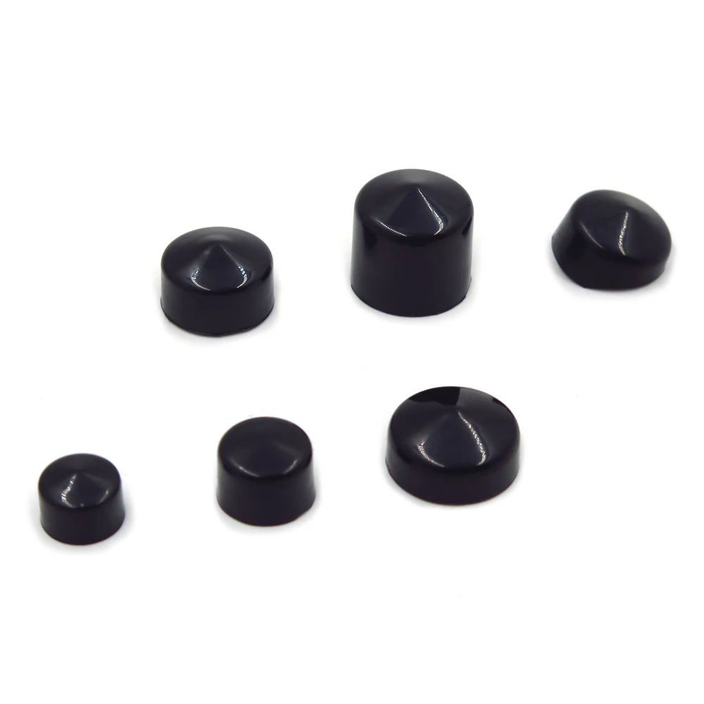 Бесплатная доставка запчасти для мотоциклов черные болты верхние крышки 1991 2013