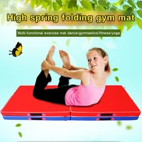 100cm120cm180cm gym mat oxford cloth l folding dancefolding gymnastics fitness yoga dance training yoga flip mat