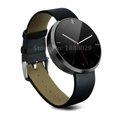 DM360 Smart Watch For Sport Leather Strap Steel Dial Compatible With Android and IOS BT 3.0+4.0 IP53 daily waterproof | Электроника