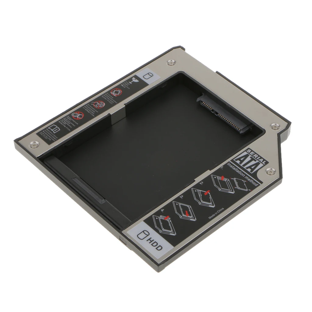SATA 2nd 2," HDD карман для жесткого диска для ThinkPad T400 T500 R400 с 4 винтами