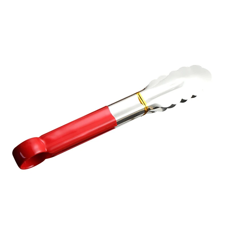 

Stainless Steel Food Tongs Sturdy Kitchen Tongs Bread Tongs BBQ Tongs Non-Stick Kitchen Barbecue Grilling Cooking Tong