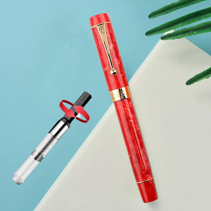 

New color Jinhao 100 Centennial Resin Fountain Pen Iridum /F/M/Bent Nib with Converter Golden Clip Business Office Writing Pen