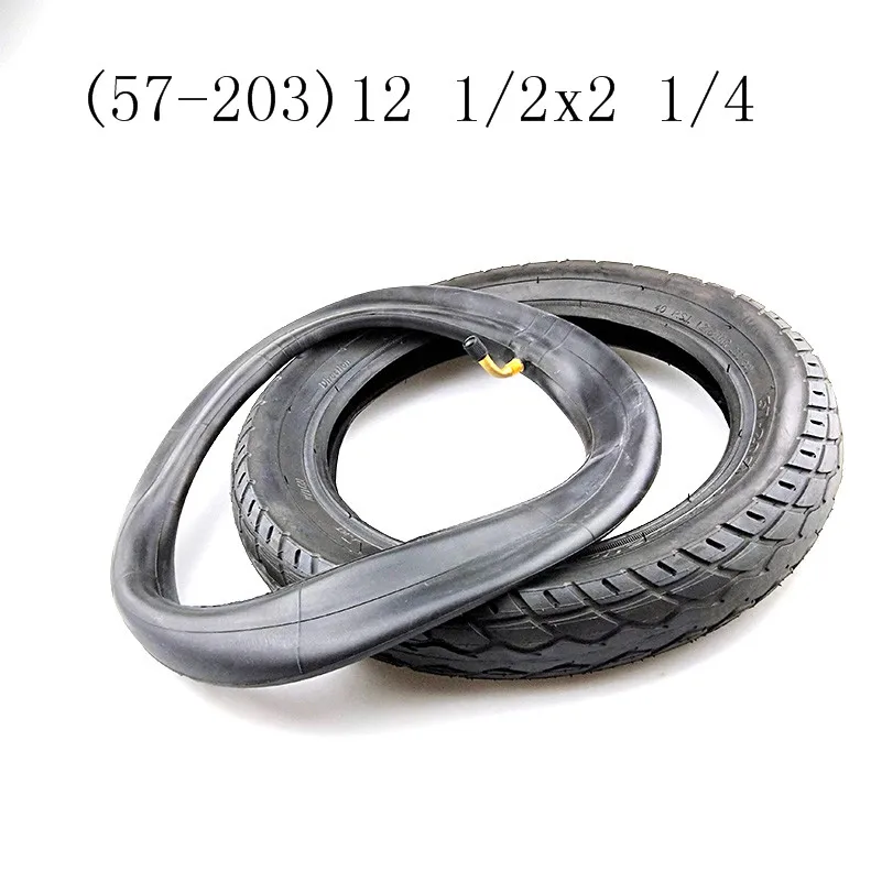 Молниеотгрузка велосипедная коляска городской Электрический скуте шины набор 12