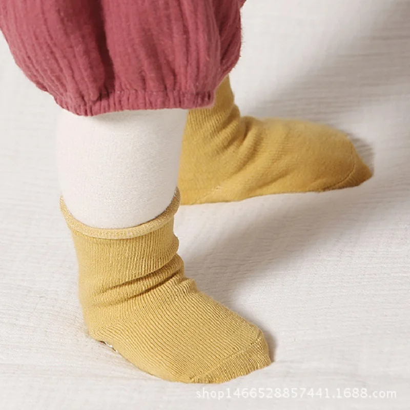 Детские носки свободные для новорожденных нескользящие мальчиков и девочек