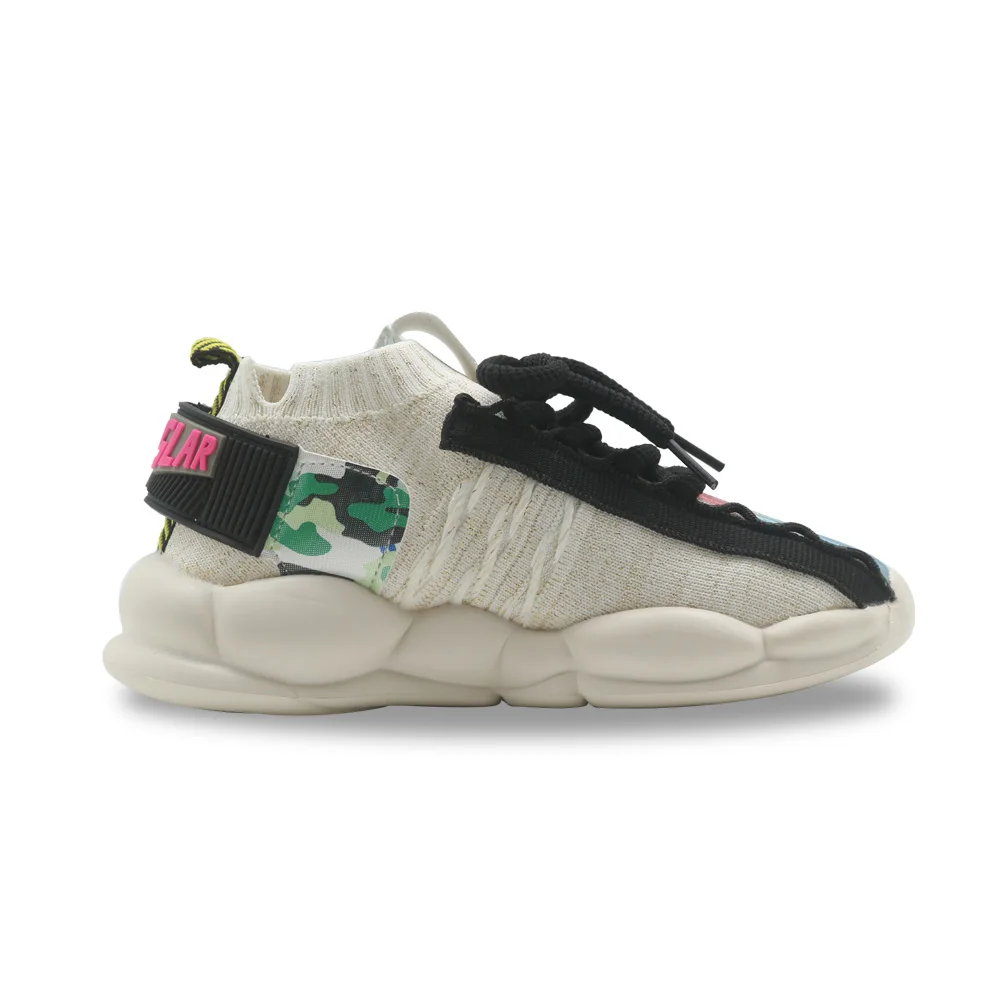 Детские кроссовки без шнуровки Apakowa модные легкие дышащие спортивные беговые с