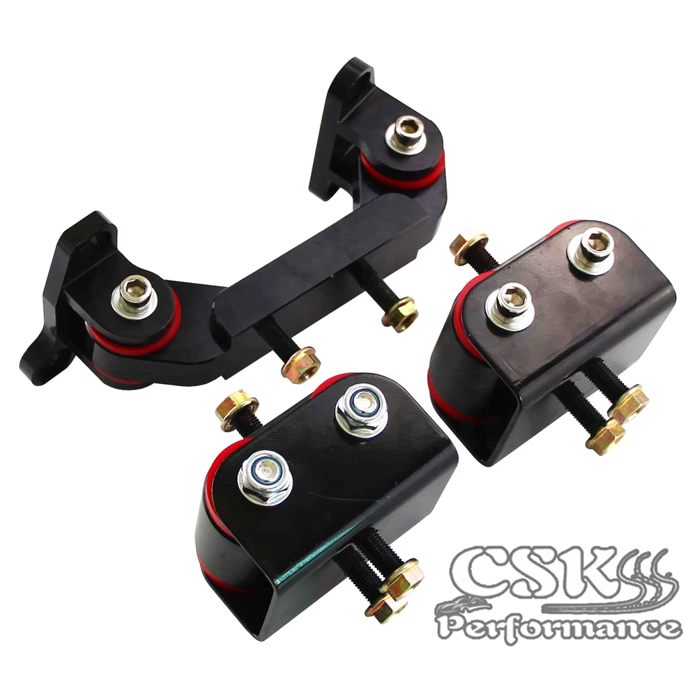 Engine Transmission Motor Mount Kit Fits For Subaru 04-12 WRX/STI 04-13 Forester |