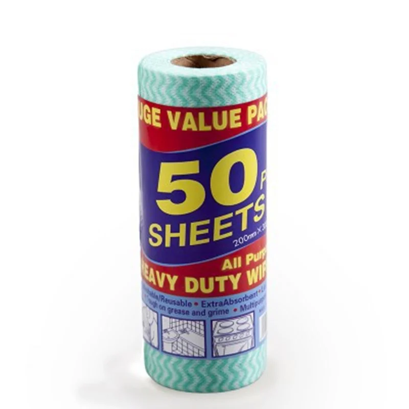

Kitchen disposable cleaning towels, light non-woven fabrics, reusable dish cloth napkins, household bathroom cleaning wipes