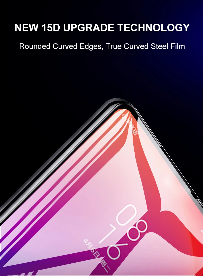 15D полное покрытие защитное стекло на для Xiaomi mi 9t Pro Red mi 5 Plus 6 7 7a Note 5 6 7 Pro Закаленное стекло протектор экрана