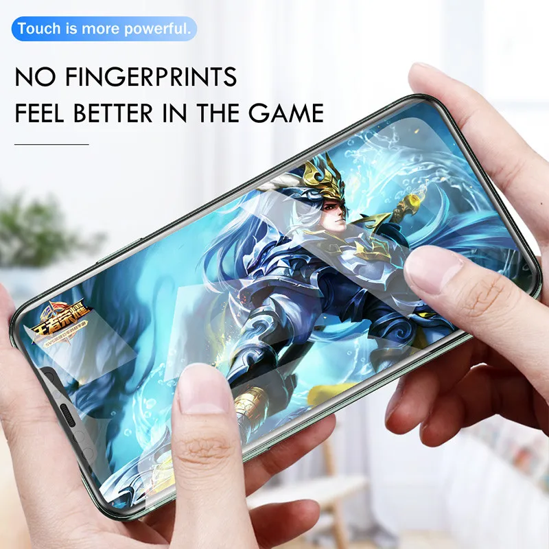 200D изогнутое закаленное стекло для iPhone 11 Pro Max Защитное стекло для iPhone X XS Max XR 6 6s 7 8 Plus 11 защита экрана