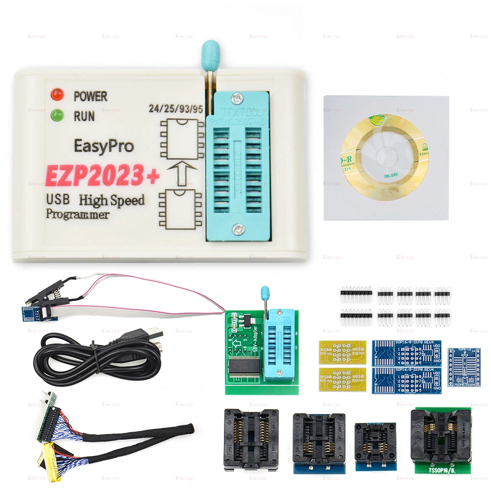 Оригинальный Высокоскоростной USB-программатор EZP2023 SPI EZP 2023 Support24 25 93 95EEPROM Flash BIOS