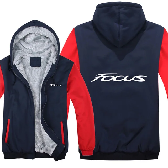 

Winter for Ford RS Hoodies Men Fashion Coat Pullover Wool Liner Jacket for Ford Sweatshirts Hoody K