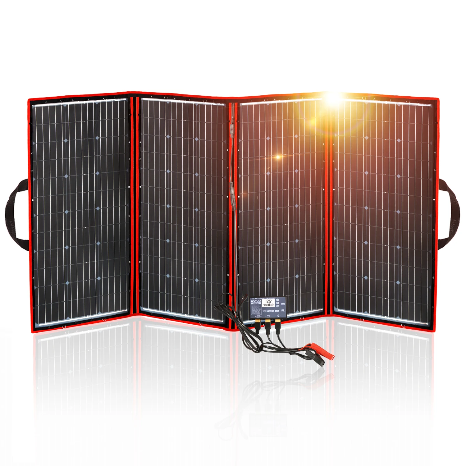 

320W 18V Flexible Foldable Solar Panel For Camping Boat RV Travel Home Car
