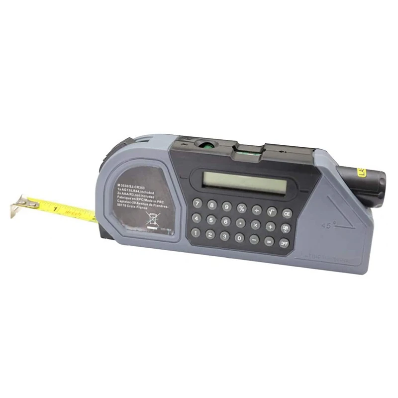 

Multifunctional Tape Messure Level Instrument Measuring Tool with Calculator